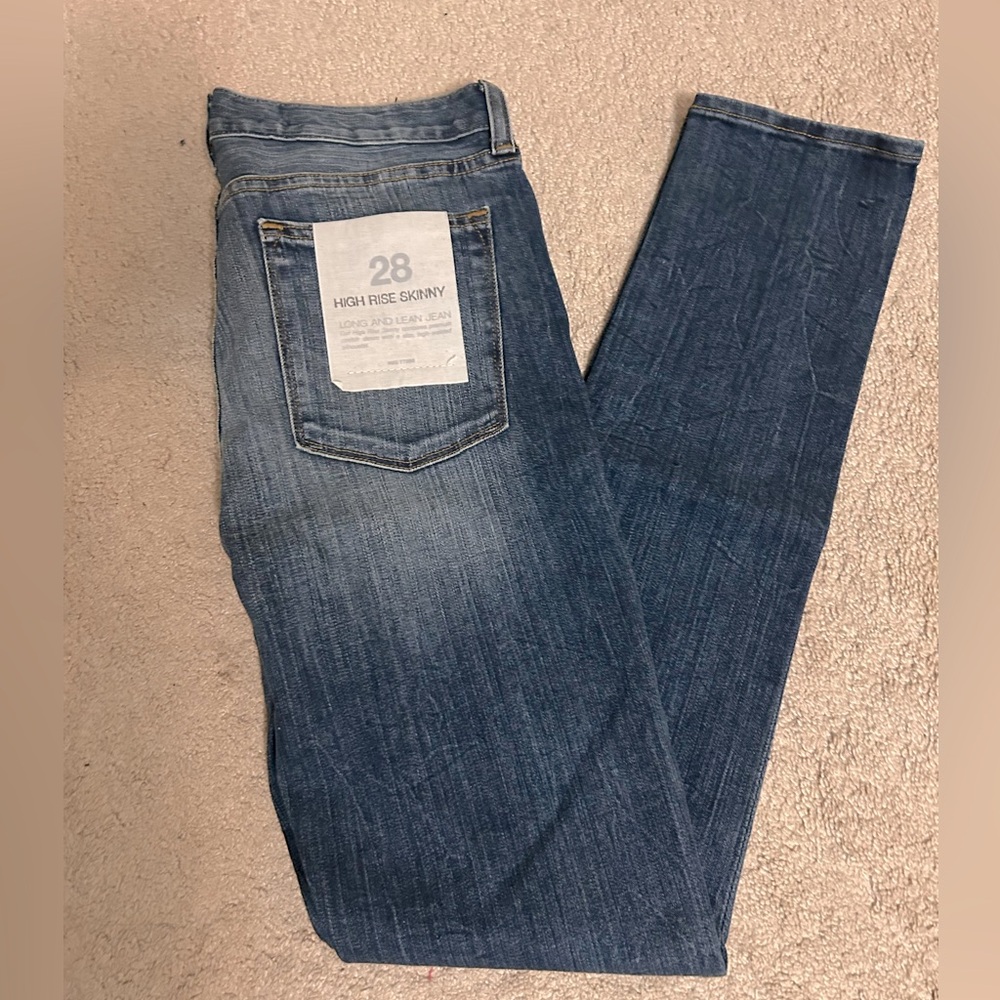 J Crew High Rise Skinny